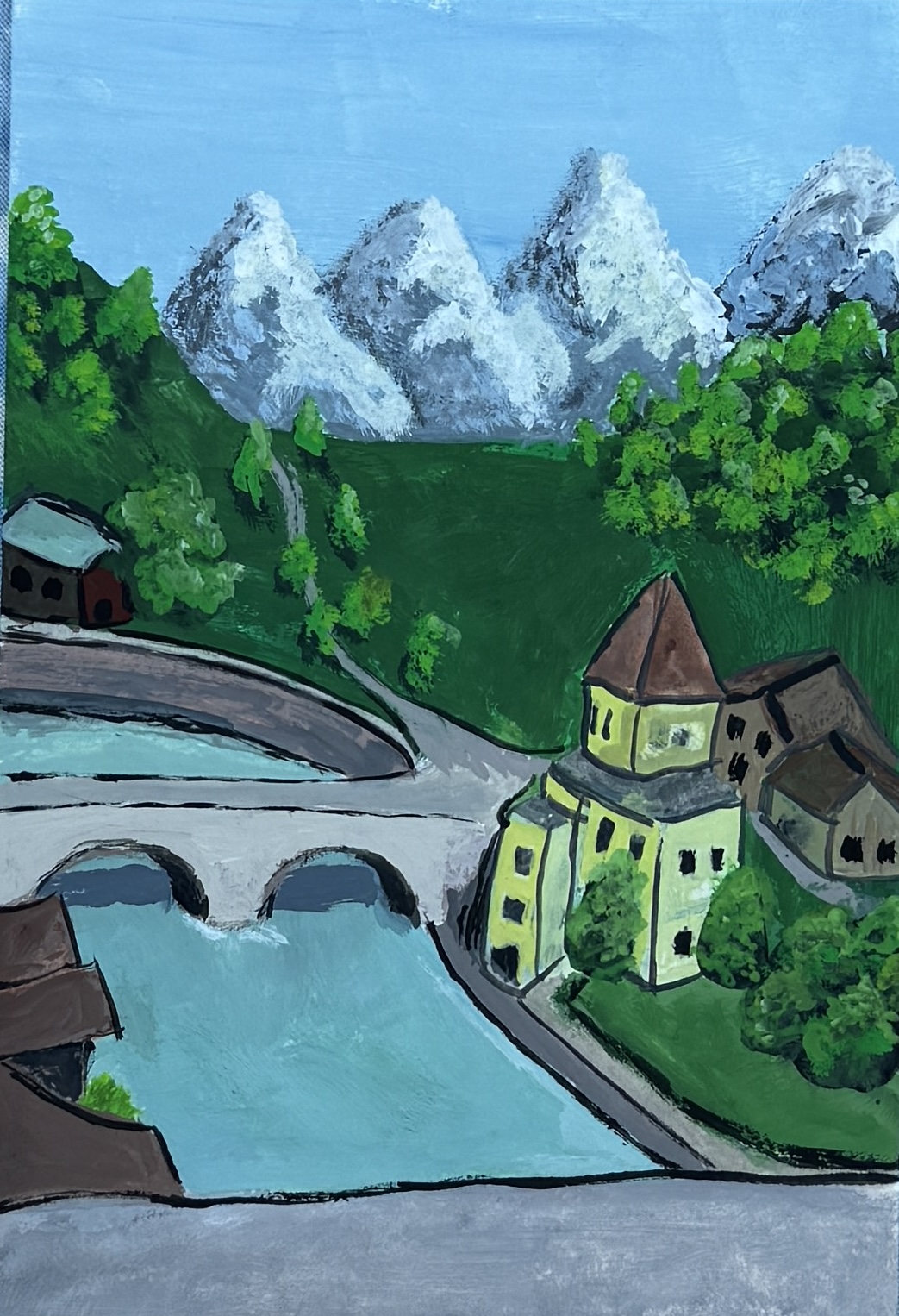 Handmade Postcard Art